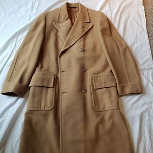 100% Mongolian Camel Hair Overcoat